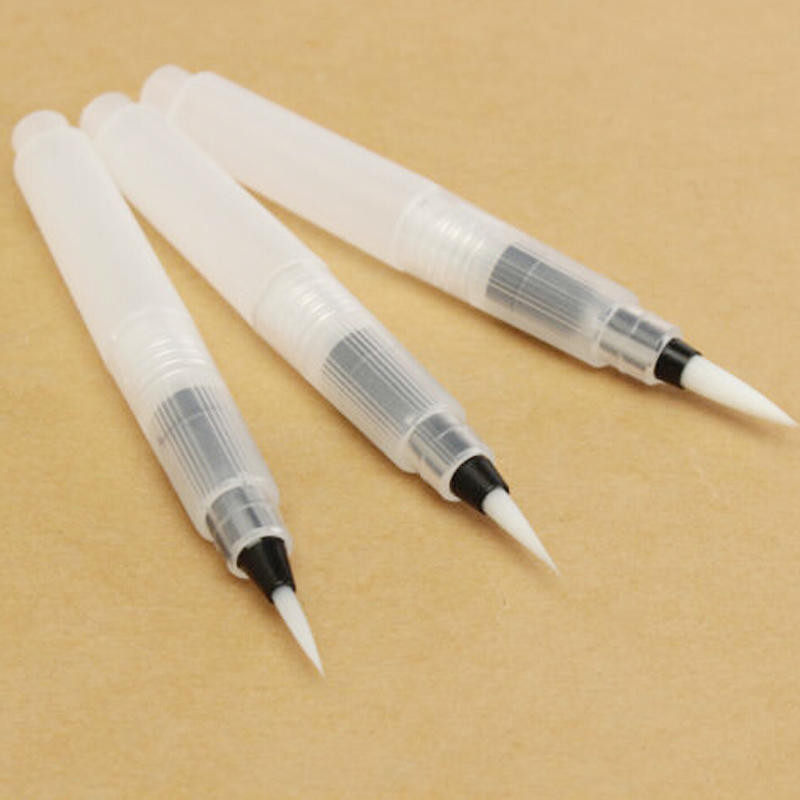 1/3/6 Màu Nước Tranh Bàn Chải Nghệ Thuật Đồ Họa Tiết Học Lọ Bút Aquarelle Chuyên Nghiệp Vẽ Bộ