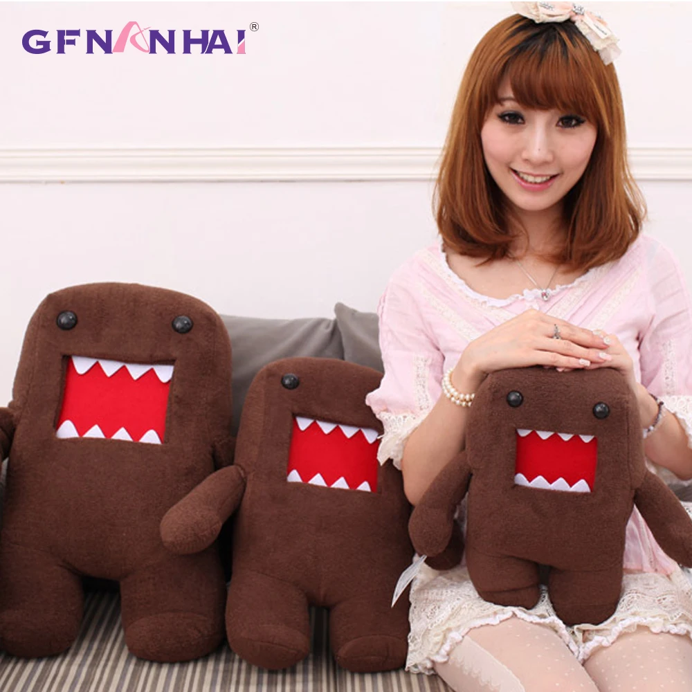 1Pc 32/42CM Nhật Bản Domo Côn Sáng Tạo Kawaii Sang Trọng Đồ Chơi Domokun Hoạt Hình Sang Trọng Búp Bê Nhồi Bông Cho Bé Sơ Sinh trẻ Em Sinh Nhật Quà Giáng Tặng