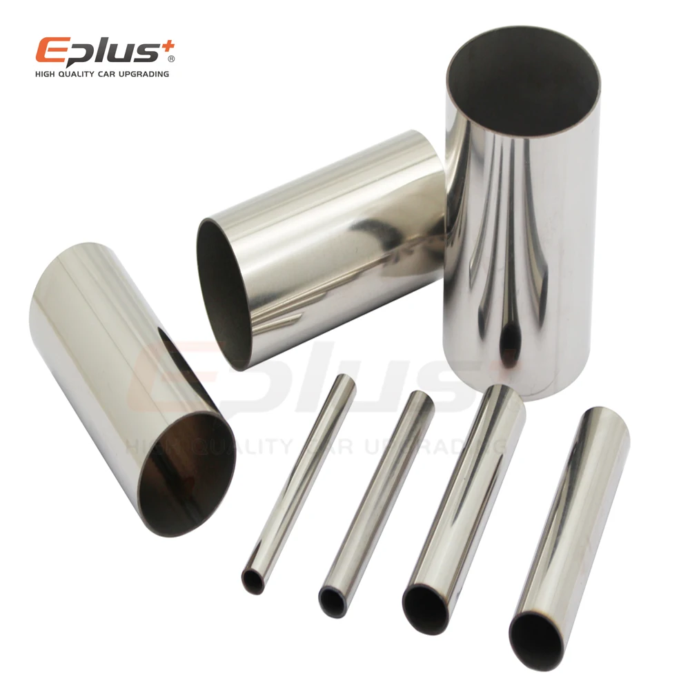 Chiều Dài 250MM Đa Năng Thép Không Gỉ 304 Ống Thẳng Đa Năng Vật Liệu Hàn Nhiều Kích Thước Ống Xả Ô Tô Lượng