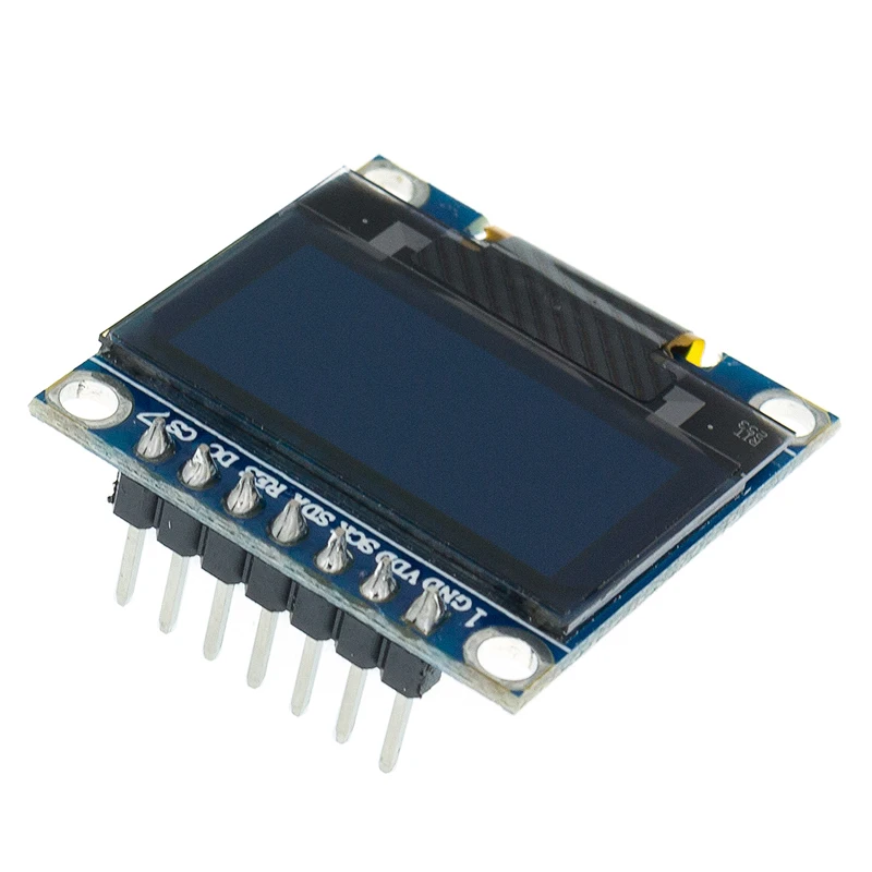 Original 0.96 "oled spi/iic i2c branco/azul/amarelo azul 0.96 polegada módulo oled 128x64 oled lcd módulo de exibição led para arduino
