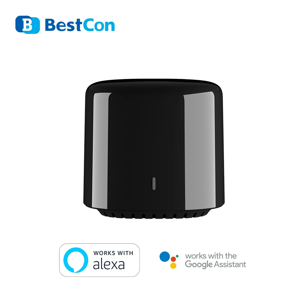 BroadLink RM4 BestCon RM4C mini Wi-Fi Control remoto universal inteligente por voz con Google Home y Alexa Smart Home HUB