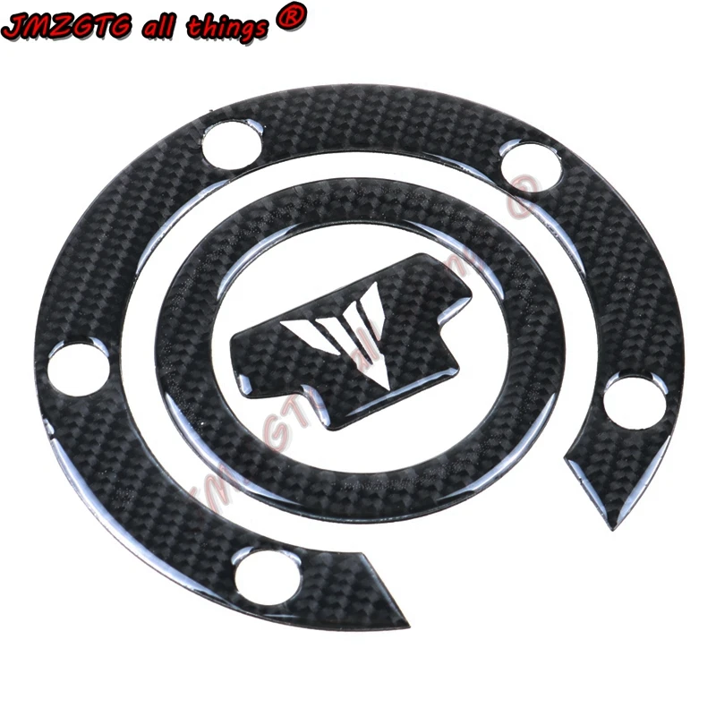 Dành Cho Xe YAMAHA MT07 MT09 MT10 Xe Máy Nhiên Liệu Ốp Nắp Decal Dán 3D Carbon Nhìn