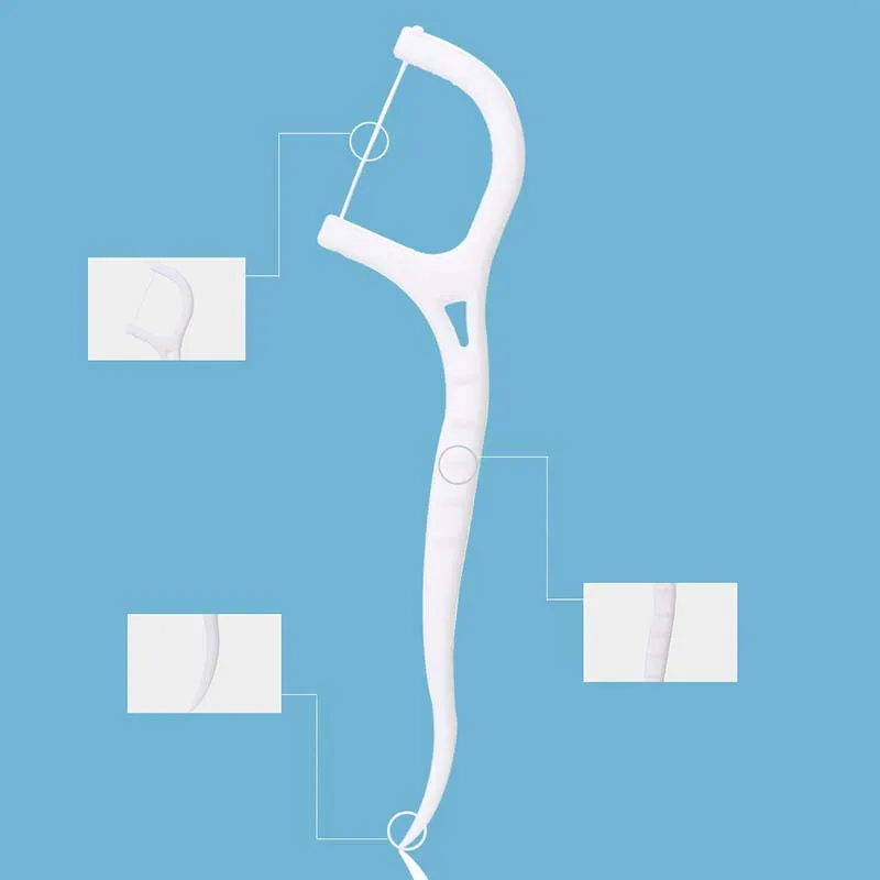 100 Chiếc Chỉ Nha Khoa Flosser Phím Tăm Răng Dính Làm Sạch Răng Bàn Chải Kẽ Răng Chỉ Nha Khoa Chọn Vệ Sinh Răng Miệng Chăm Sóc