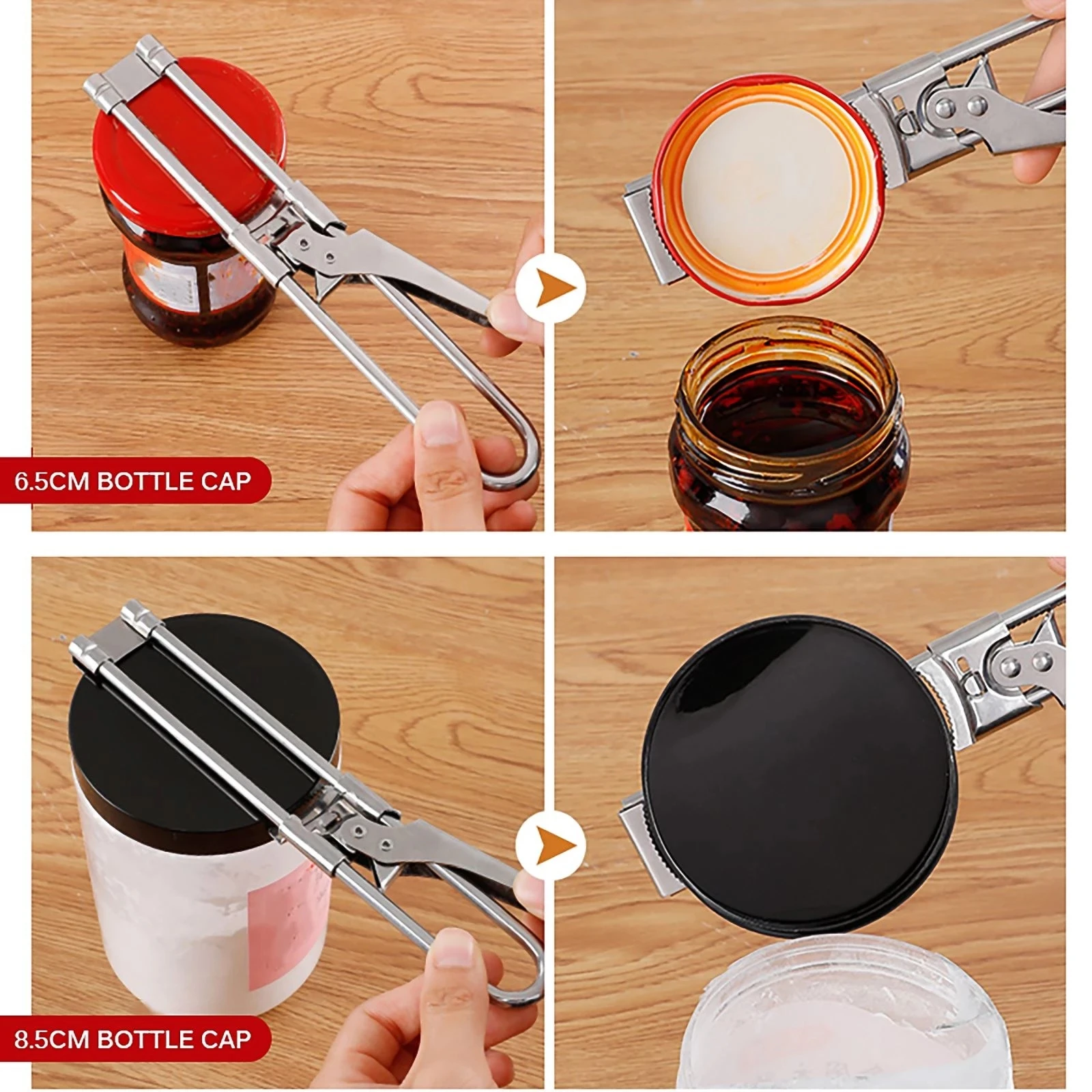 Có Thể Điều Chỉnh Đa Năng Nắp Chai Dụng Cụ Mở Nắp Thép Không Gỉ Nắp Ngoài Khơi Bình Dụng Cụ Mở Lao Động Tiết Kiệm Vít Có Thể Dụng Cụ Mở Cho dụng Cụ Nhà Bếp