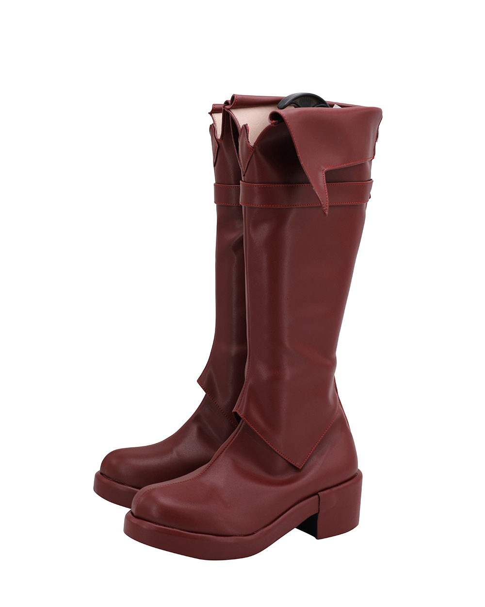 Sepatu Cosplay Fyodor Dostoevsky Sepatu Cosplay Bungo Stray Dogs Fyodor Sepatu Merah Buatan Khusus