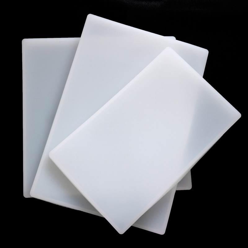 Super Big Square Coaster แม่พิมพ์เรซินซิลิโคนขนาดใหญ่ของเหลวแม่พิมพ์เรซิ่น Coaster ทําอีพ็อกซี่เรซิ่นหัตถกรรม Coaster แม่พิมพ์