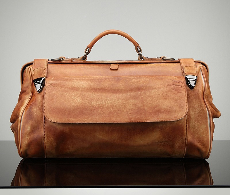 Luxus Mode Echtes Leder Reisetasche Gepäck Duffle Bag Leder Männer Wochenende Tasche Handgepäck Tote Handtasche Anti Diebstahl Designer