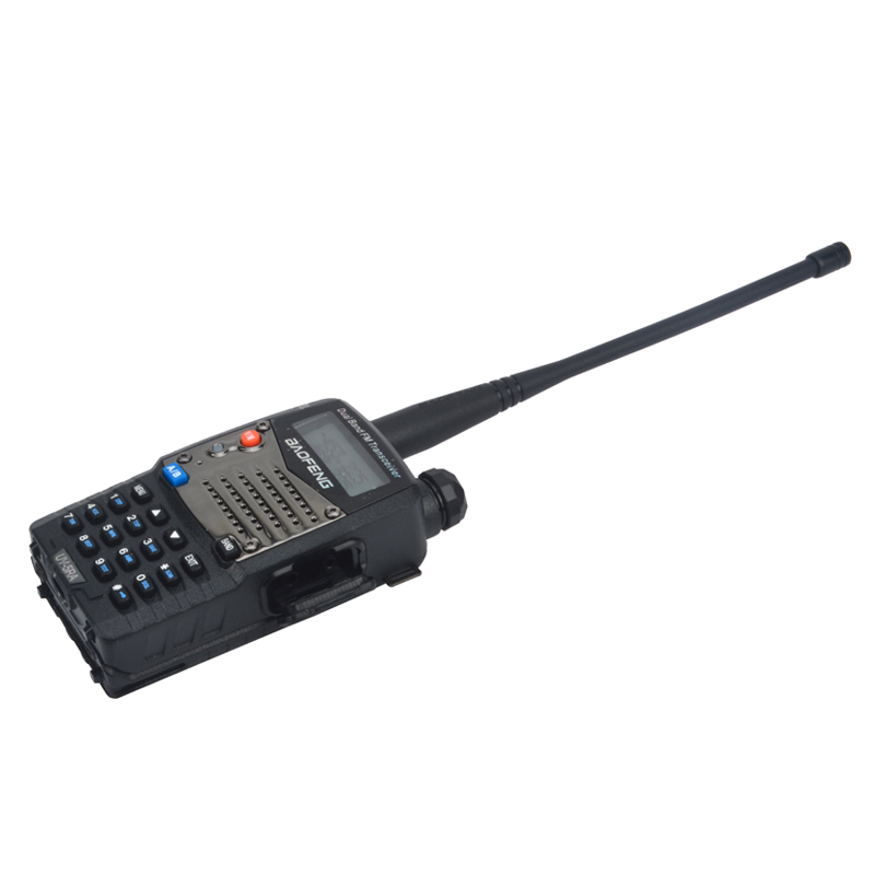 BAOFENG walkie talkie UV-5RA VHF/UHF banda Dual 5W 128CH Radio FM portátil de dos vías con auricular