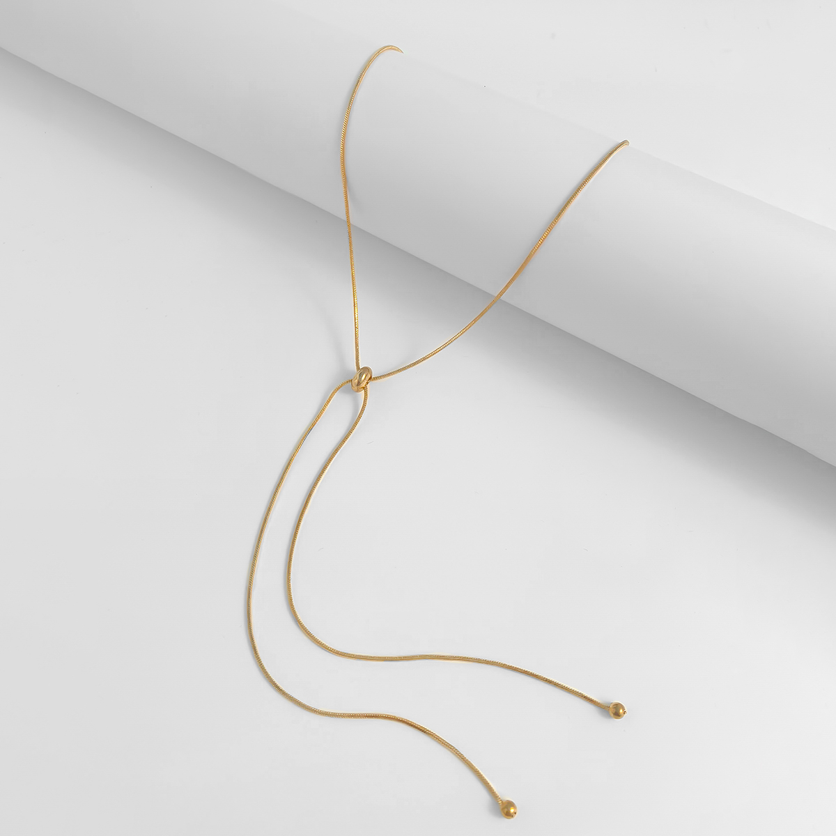 Ingemark Kpop Snake Chain Choker Ketting voor Vrouwen Bruiloft Op De Hals Temperament Bal Hanger Dunne Link Party Sieraden