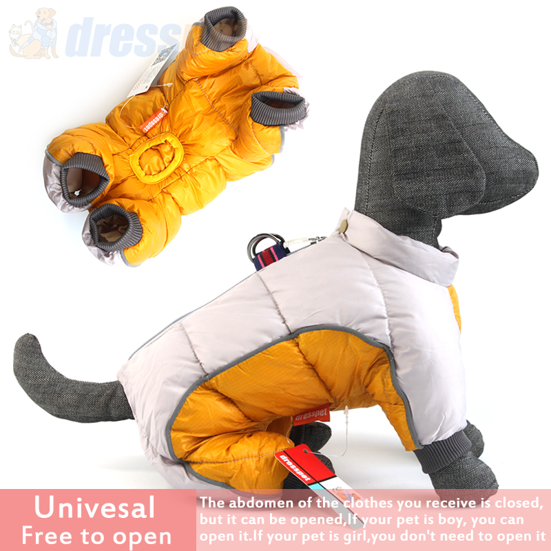 Ropa de invierno para perros, chaqueta muy cálida, abrigo de algodón más grueso, ropa impermeable para perros pequeños, ropa para mascotas para cachorros de Bulldog Francés