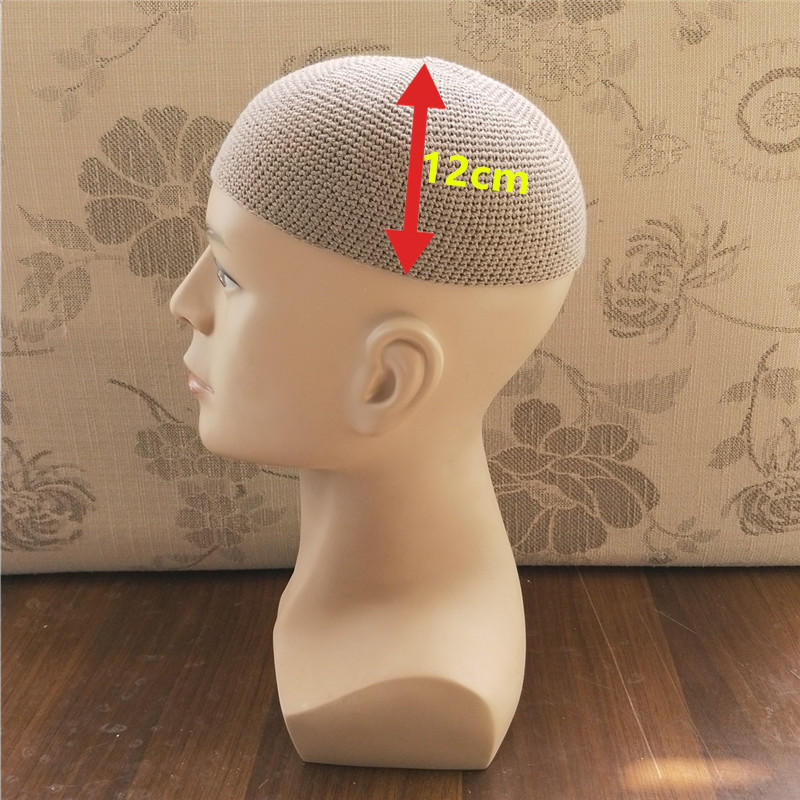 Gorro ビーニー帽子純粋な手編みトルコイスラム教徒男性女性イスラム Kufi Taqiya Takke Peci スカルキャップ祈りサウジアラビア