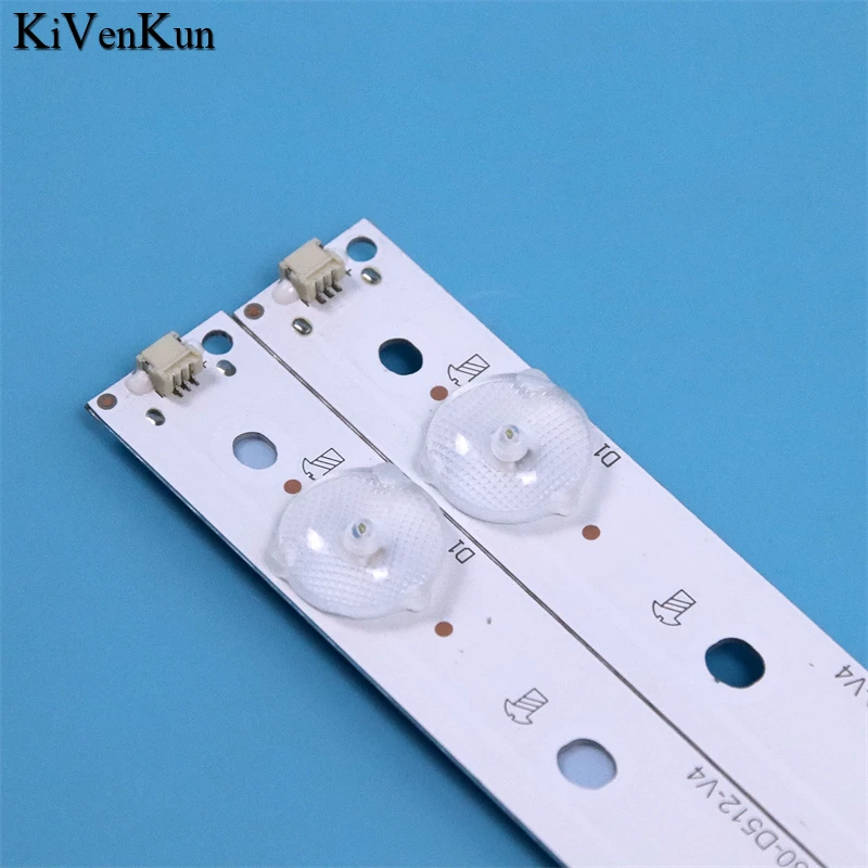 LED TV Baru untuk Philips 43 "TV GJ-2K16-430-D512-V4 Strip Lampu Latar Array Matrix Line Bars Rulers I Band Rulers Lb4209 V0_00