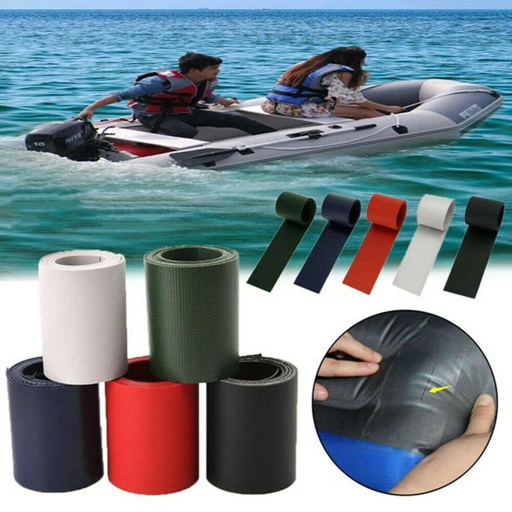 Parche de reparación de barcos inflables de Pvc, herramienta especial para Kayak dañado, 50x1000mm, accesorios para barcos, gran oferta