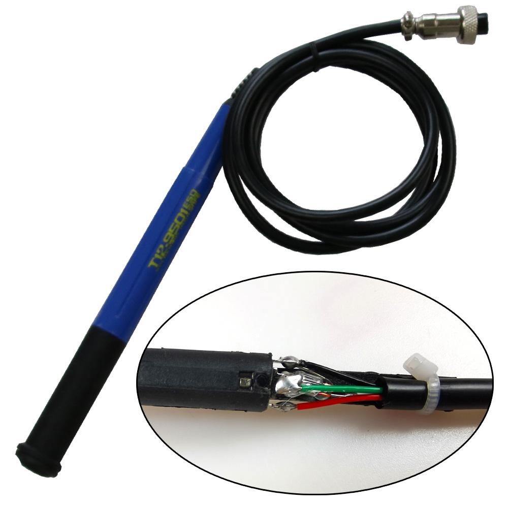QUECOO 4-контактный T12-M8 9501 907 P9 Ручка для паяльной станции T12-952/942/956, цифровой электрический контроллер температуры