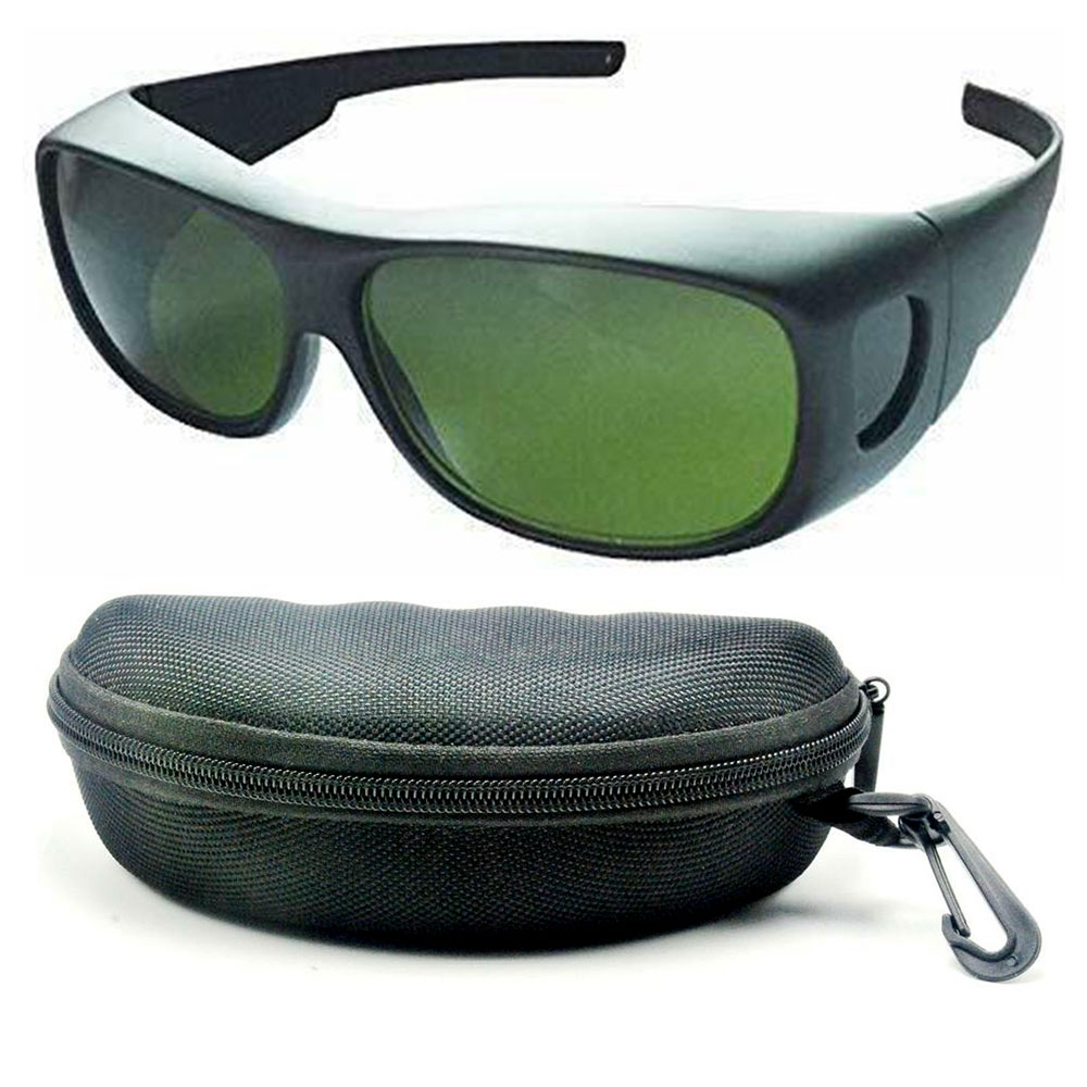 Gafas de seguridad láser IPL 200nm-2000nm para tratamiento de depilación y operador de cosmetología láser protección ocular CE OD5 +