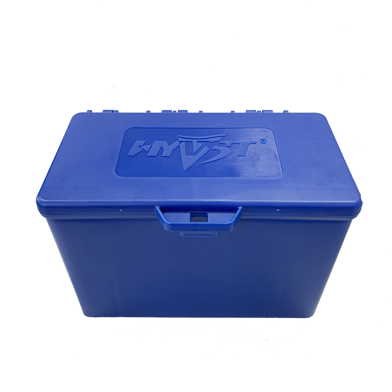 DROPSHIPPING HYVST กล่องเครื่องมือสําหรับ Airless Paint Sprayer เครื่องจิตรกรรมสีฟ้าสีดําสีมัลติฟังก์ชั่นกล่องเก็บ