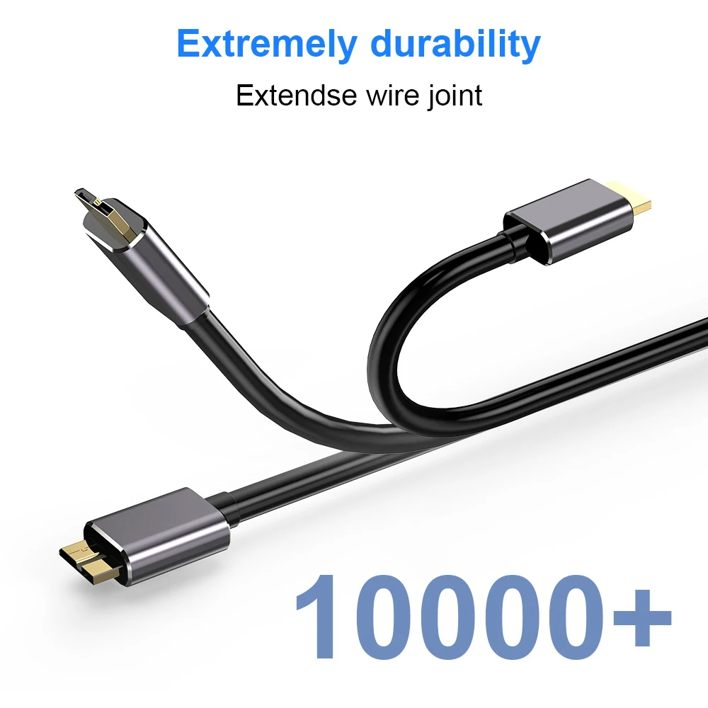 Ổ Cứng Gắn Ngoài Cáp USB Micro B Cáp HDD Cáp Micro Cáp Dữ Liệu Ổ Cứng SSD Sata Cáp Cho Samsung Cứng micro B USB3.0 Cáp