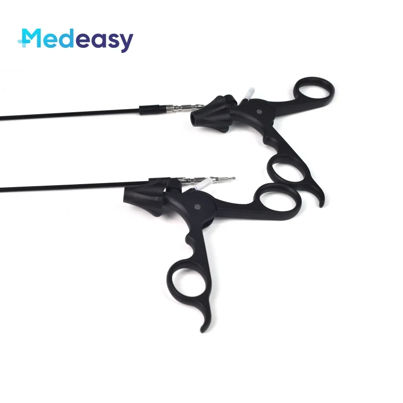 Reusable Laparoscopic Surgical Instruments, Medical Laparoscopy Surgery Forceps Graspers Scissors 5mm with Unlocked Handle
