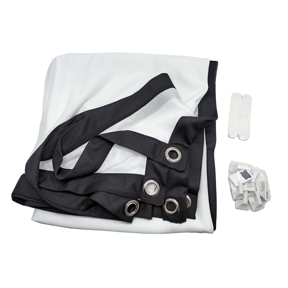 Salange 投影スクリーンポータブルプロジェクタースクリーン 100 インチ 120 インチ 150 インチ 16:9 、屋外映画スクリーン旅行ホームシアター