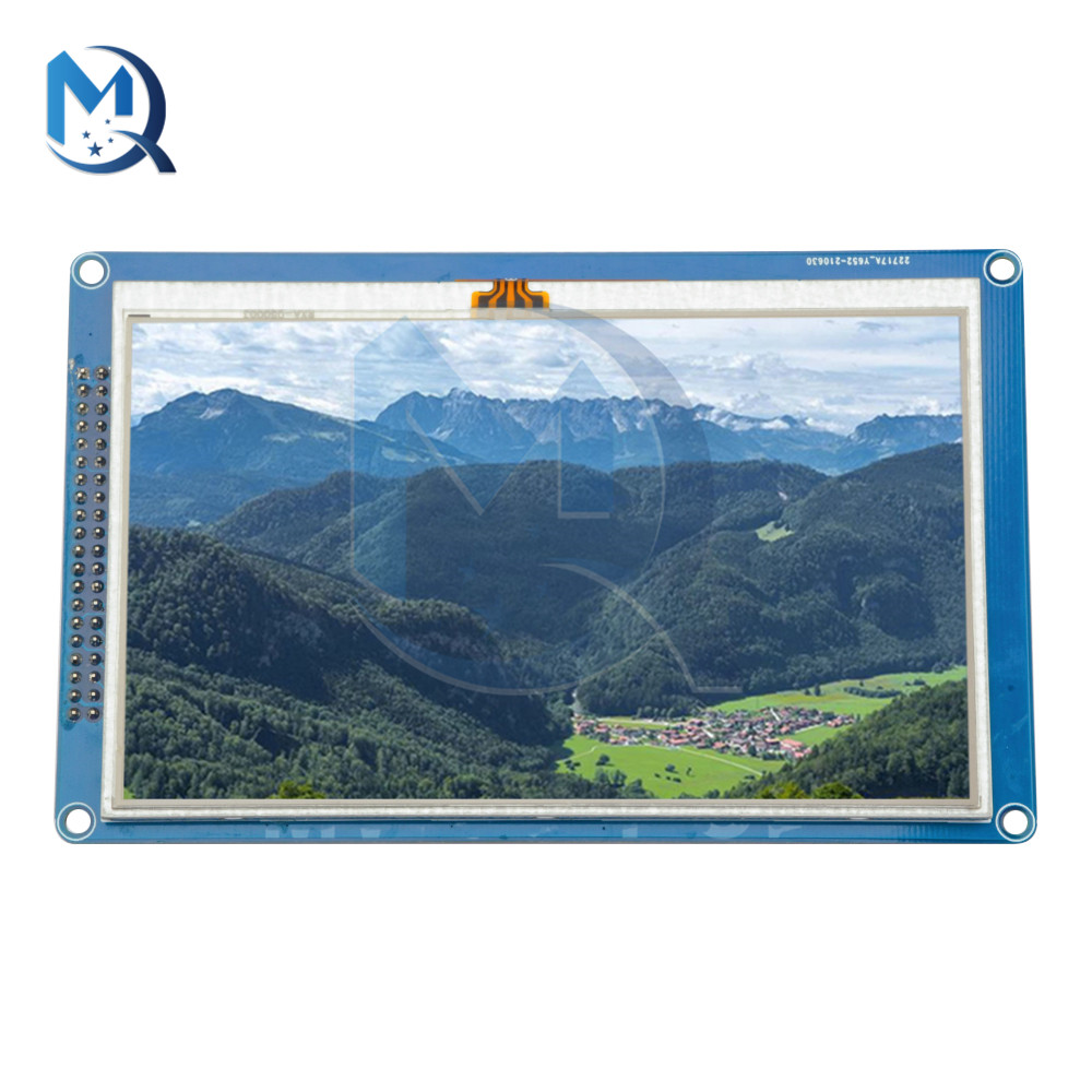 Módulo de pantalla táctil TFT LCD de 5 pulgadas, resolución de 800x480, placa SSD1963 de alta definición con Panel táctil, tarjeta SD para Arduino