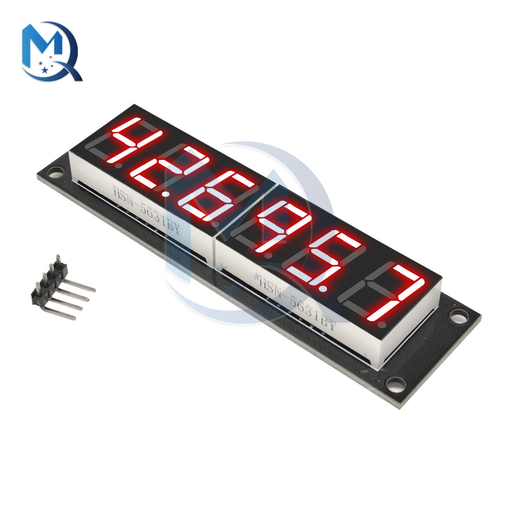 Modulo display LED a tubo digitale da 5 V 0,56 pollici a 6 cifre 7 segmenti Modulo scheda schermo LED orologio decimale TM1637 per Arduino