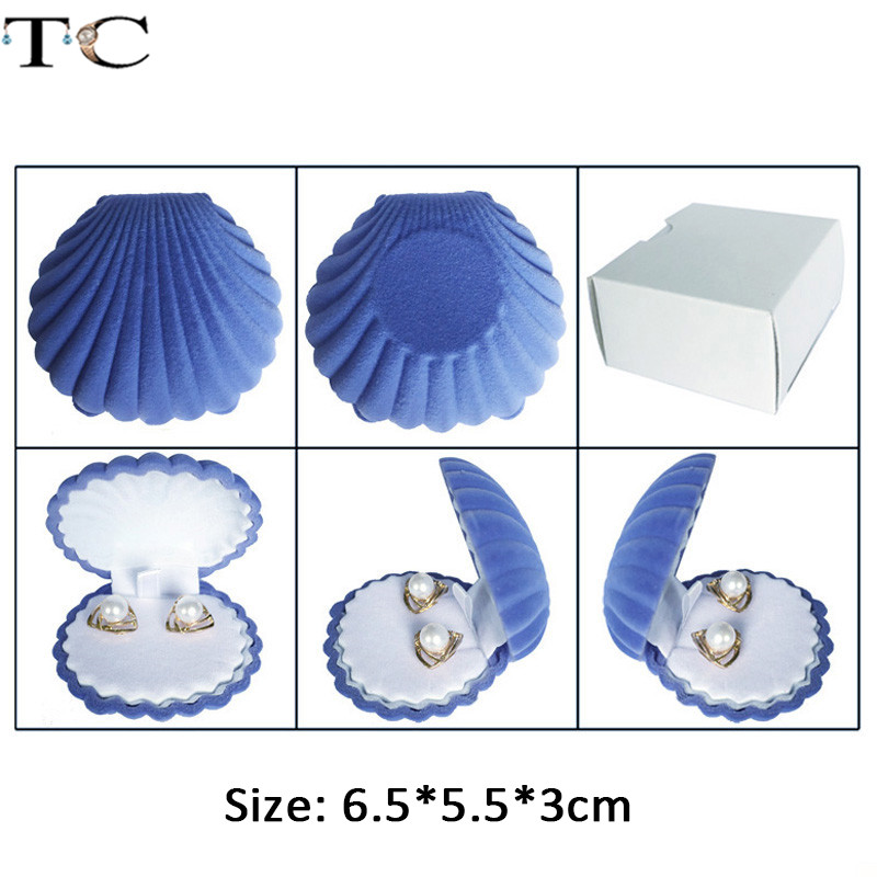 Creatieve Fluwelen Sieradendoos Mini Container Ringdoos Oorbellen Ringen Opbergdoos Kleine Accessoires Display Geschenkdoos