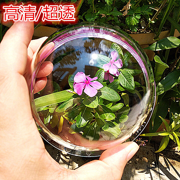 3.0 Inch Acrylic Dome Indoor / Outdoor CCTV Replacement Clear Camera Dome Housing Cover For Hikvision, Dahua, Samsung, etc