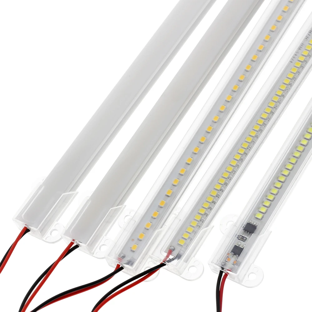 AC 220 V LED Starre Lichtleiste Hohe Helligkeit 30 cm/40 cm SMD LED Leuchtstofflampenröhre Bar Branchen Vitrine Display Lampe