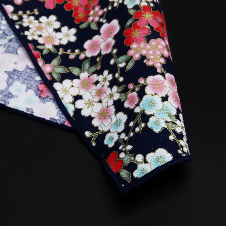 Pañuelo de algodón con estampado de pájaros, flores, estrellas, hojas, 24x24cm, toalla informal, novedad de 2020