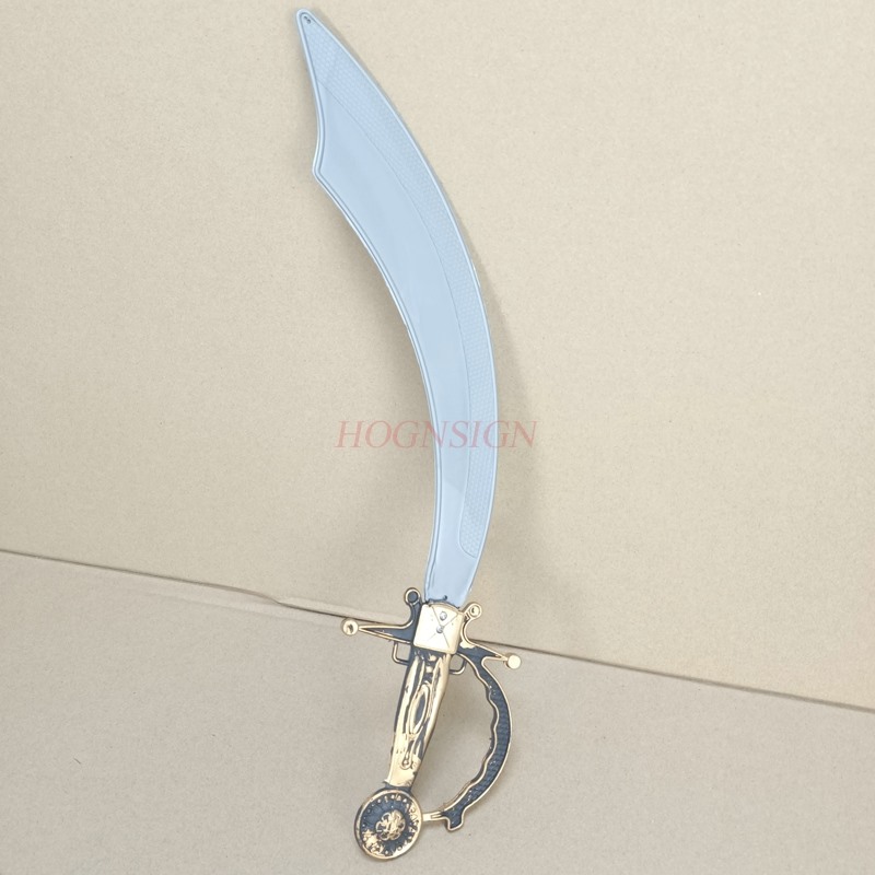 Женский пиратский меч для Хэллоуина, с искусственным мехом