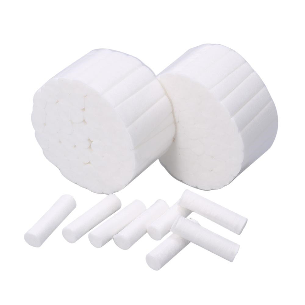 200 uds/4 bolsas 100% rollo de algodón Dental material de dentista producto para blanquear los dientes rollos de algodón quirúrgico de alta absorción