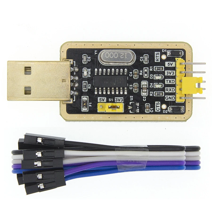 CH340G CH340E Modul USB zu TTL Konverter UART Modul CH340 3,3V 5V