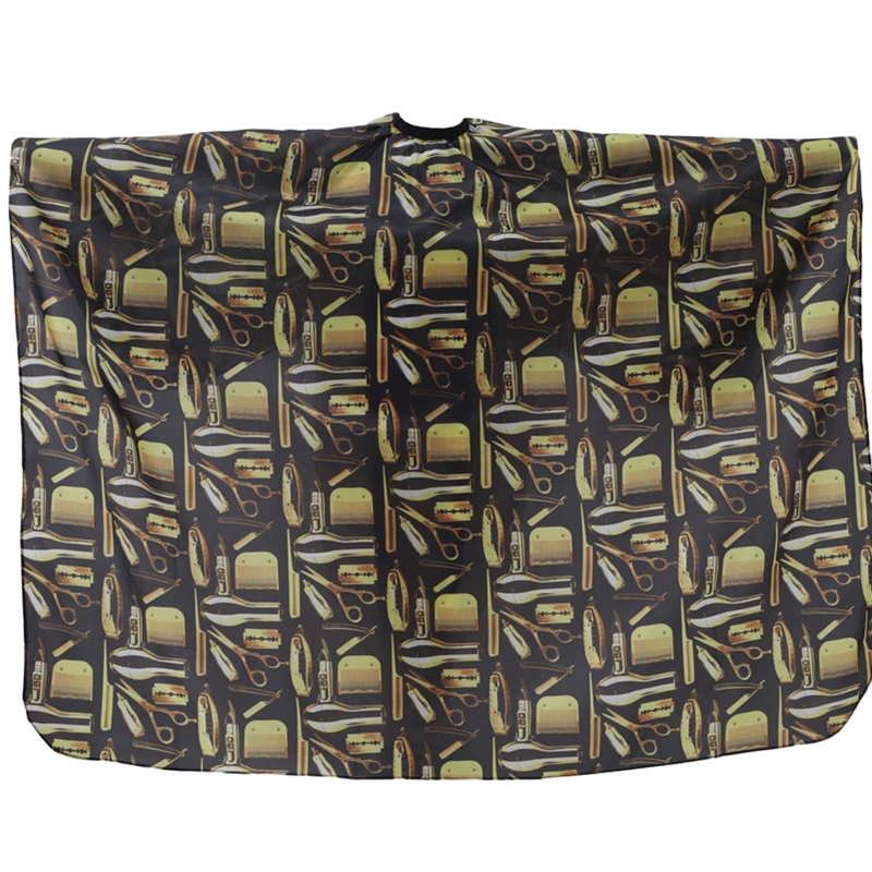 FnLune 27 スタイル厚い帯電防止美容師エプロンカッティングケープヘアサロンガウンエプロンショップ理容エプロンアクセサリー