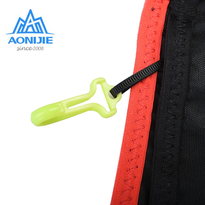 Aonijie กลางแจ้งเอวกระเป๋าเข็มขัดแบบพกพา Ultralight เอวผู้ถือโทรศัพท์สำหรับผลกำไรในรอบ Camping น้ำ Soft Flask