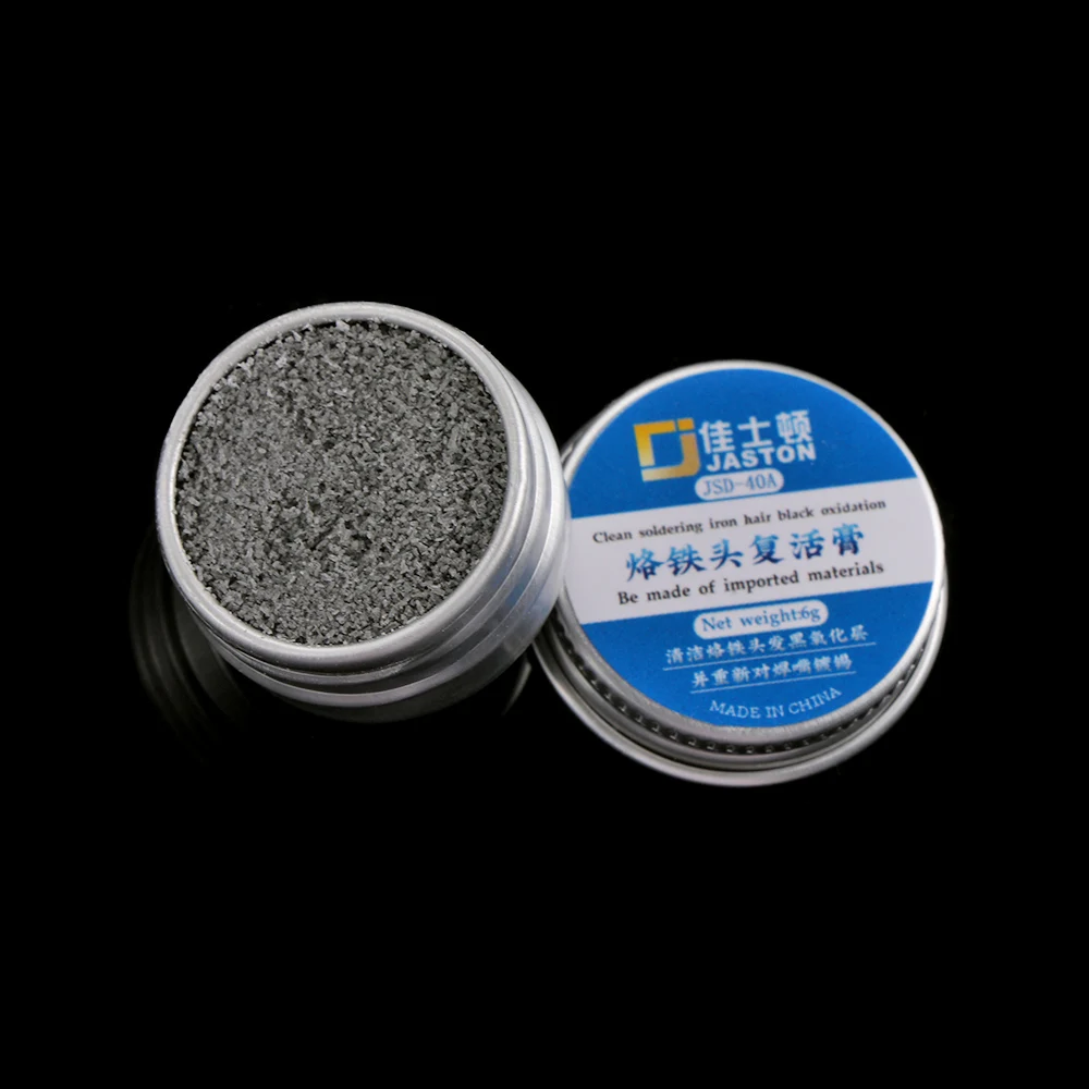 Non-stick tin Electrical Soldering Iron Tip Refresher solder Cream Clean Paste  Solder Iron Tip Head Resurrection 2022 Hot Sale