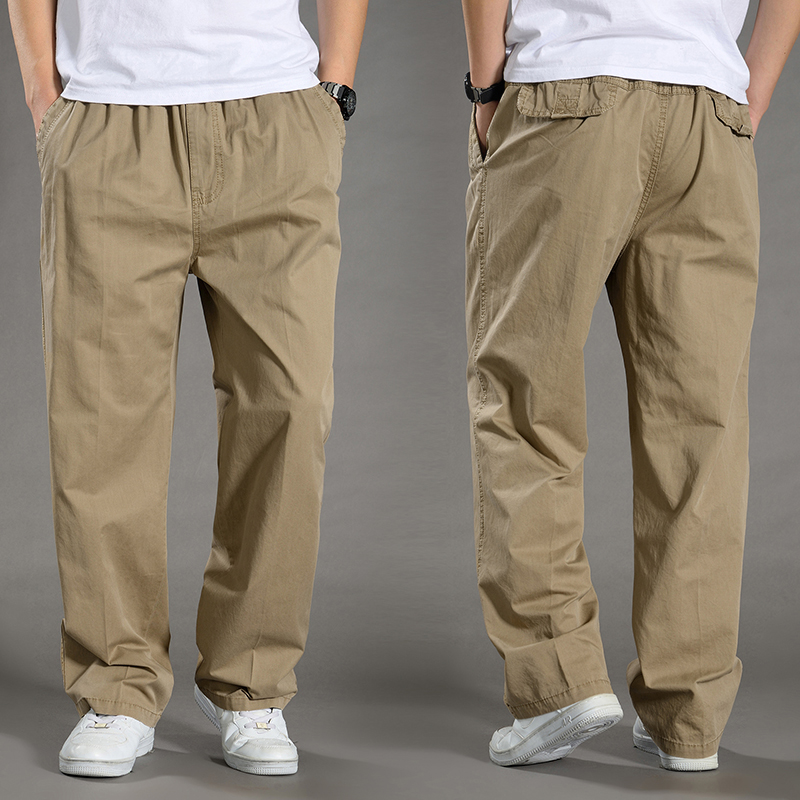 Pantalones Cargo para Hombre, ropa de trabajo de algodón para verano y primavera, novedad en talla grande 6XL, pantalones de chándal informales para escalar, pantalones de otoño para Hombre