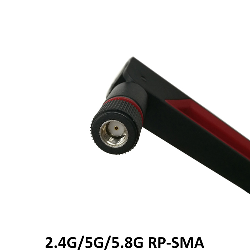 Antenna WIFI 10dbi 2.4Ghz 5Ghz 5.8Ghz RP SMA Maschio Universale Antena wifi per Amplificatore WLAN Router segnale Booster Antenna