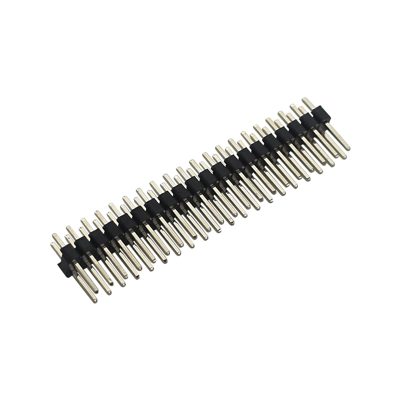Kit de cabezales GPIO Raspberry Pi, cabezal GPIO de ángulo recto de 20 x 2 pines para Raspberry Pi Zero / 4B / 3B+ / 3B / 3A+