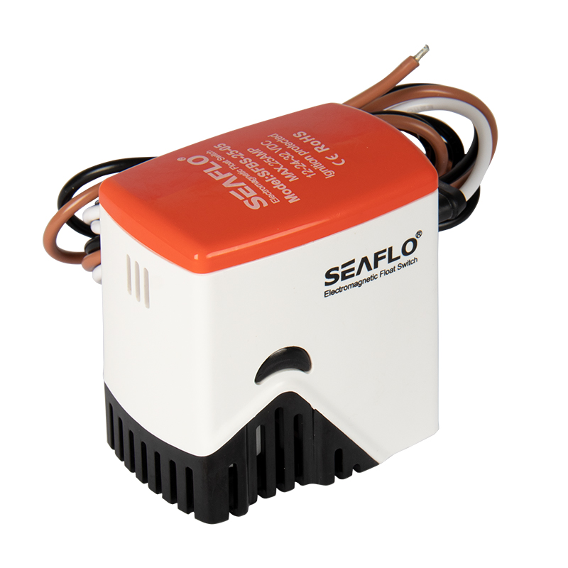 SEAFLO interruptor flutuante eletromagnético fluxo de água sensor de controle de desligamento automático bomba submersível pequena bomba de esgoto