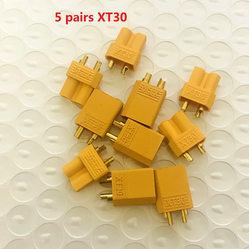 10 Uds XT60 XT-60 macho hembra XT30 XT90 EC3 conectores tipo bala en T para batería Lipo RC conector xt60 conector xt60