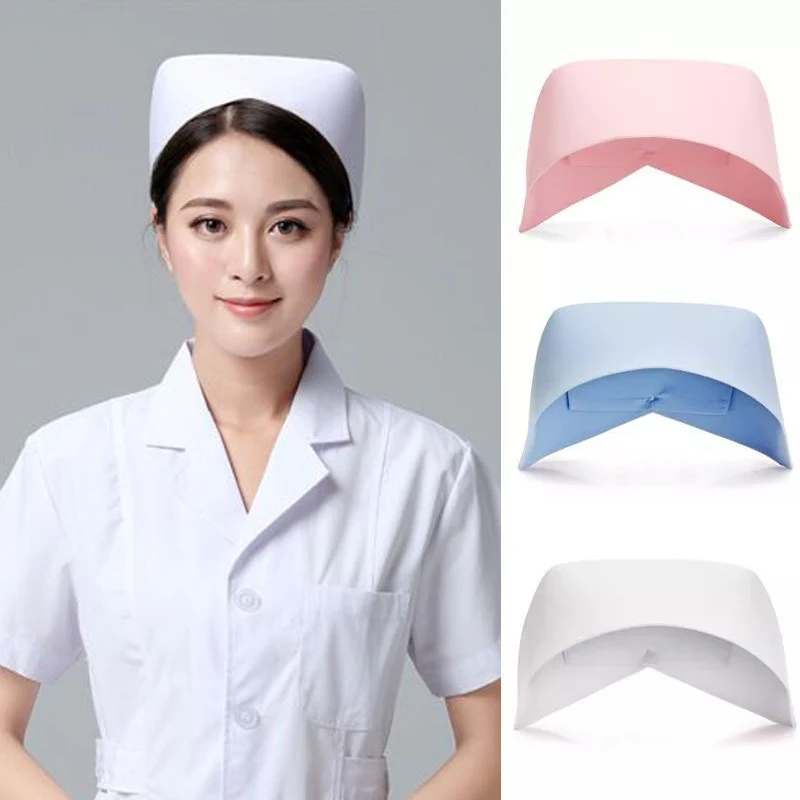 1 Pcs Krankenschwester Hut Peeling Kappe Sanitär Caps Unisex Casual Peeling Kappe Pflege Labor Pet Shop Apotheke Klinik Arbeit Hut