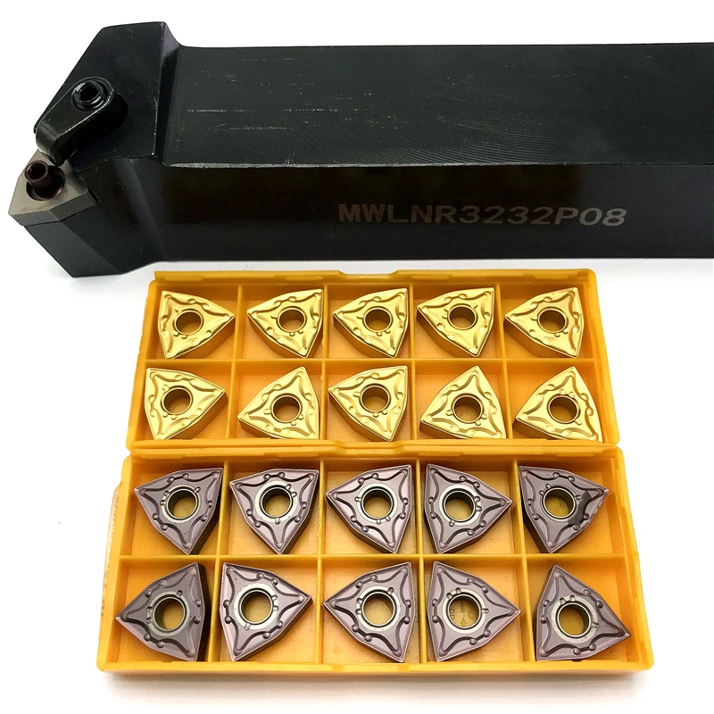 MWLNR1616H08 MWLNR2020K8 MWLNR2525M08 MWLNR3232P08 Bên Ngoài Biến Dụng Cụ Carbide Lắp WNMG080404 WNMG080408 Dụng Cụ Mài Dao