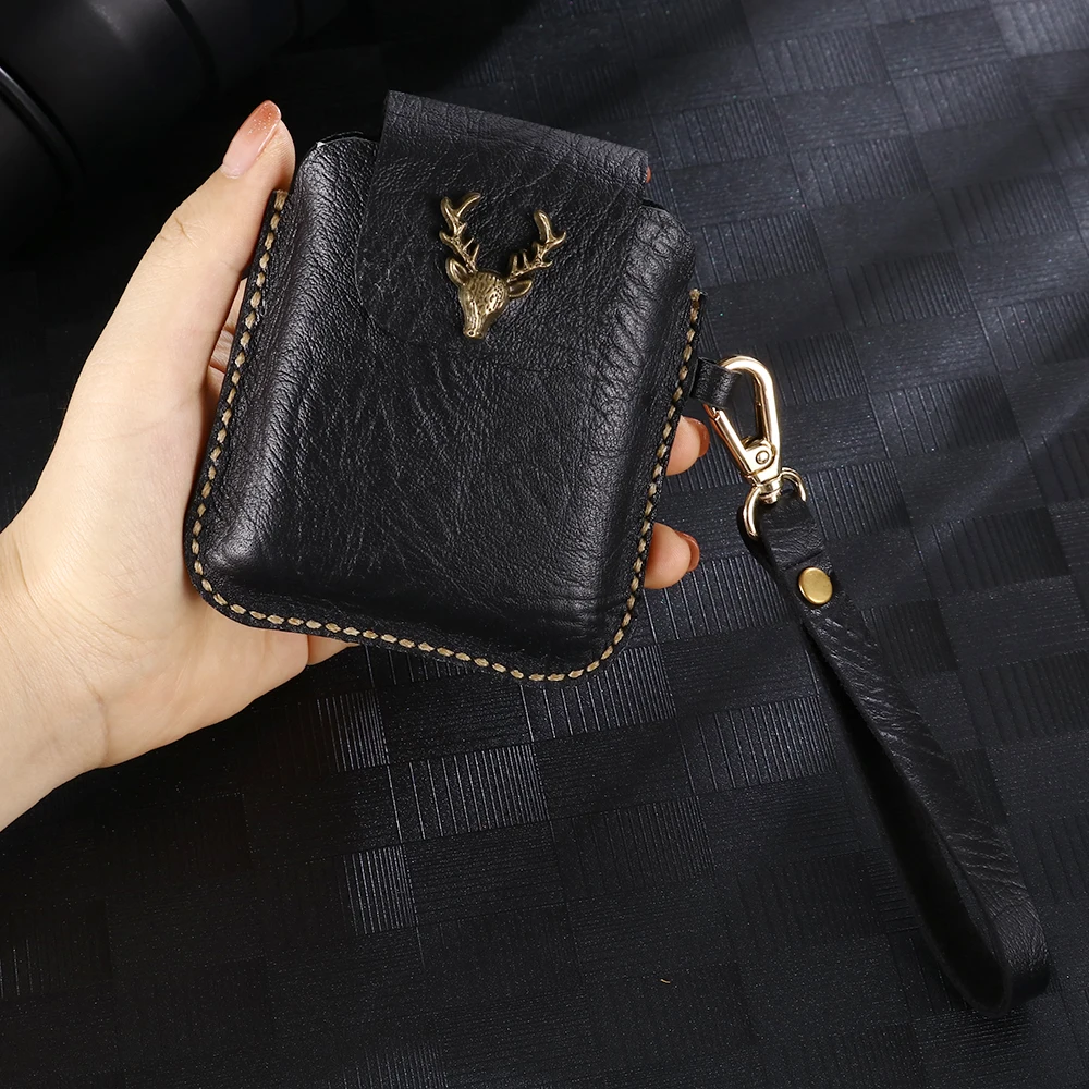Sarung Casing Penutup untuk Samsung Galaxy Z Flip3 5G dengan Penjepit Sabuk untuk Samsung Galaxy Z Flip 3 Kulit Asli Tas Pinggang