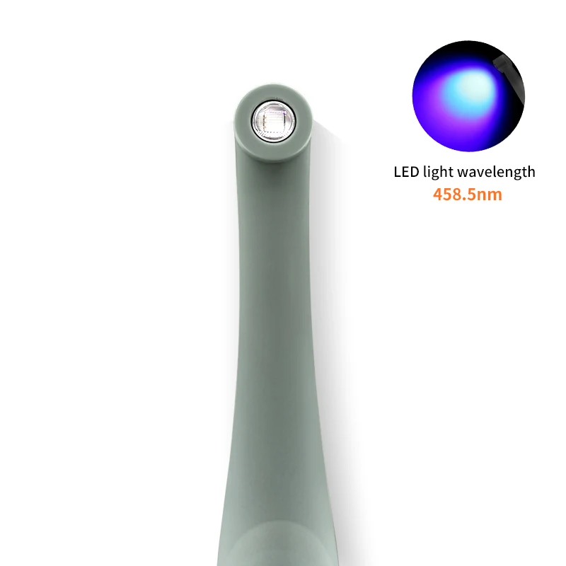 VVDental ไร้สาย LED ทันตกรรม Curing Light ทันตกรรม Polymerize เรซิ่น Cure โคมไฟจัดฟันทันตกรรมอุปกรณ์ 2200 mW/c ㎡   ไฟ LED