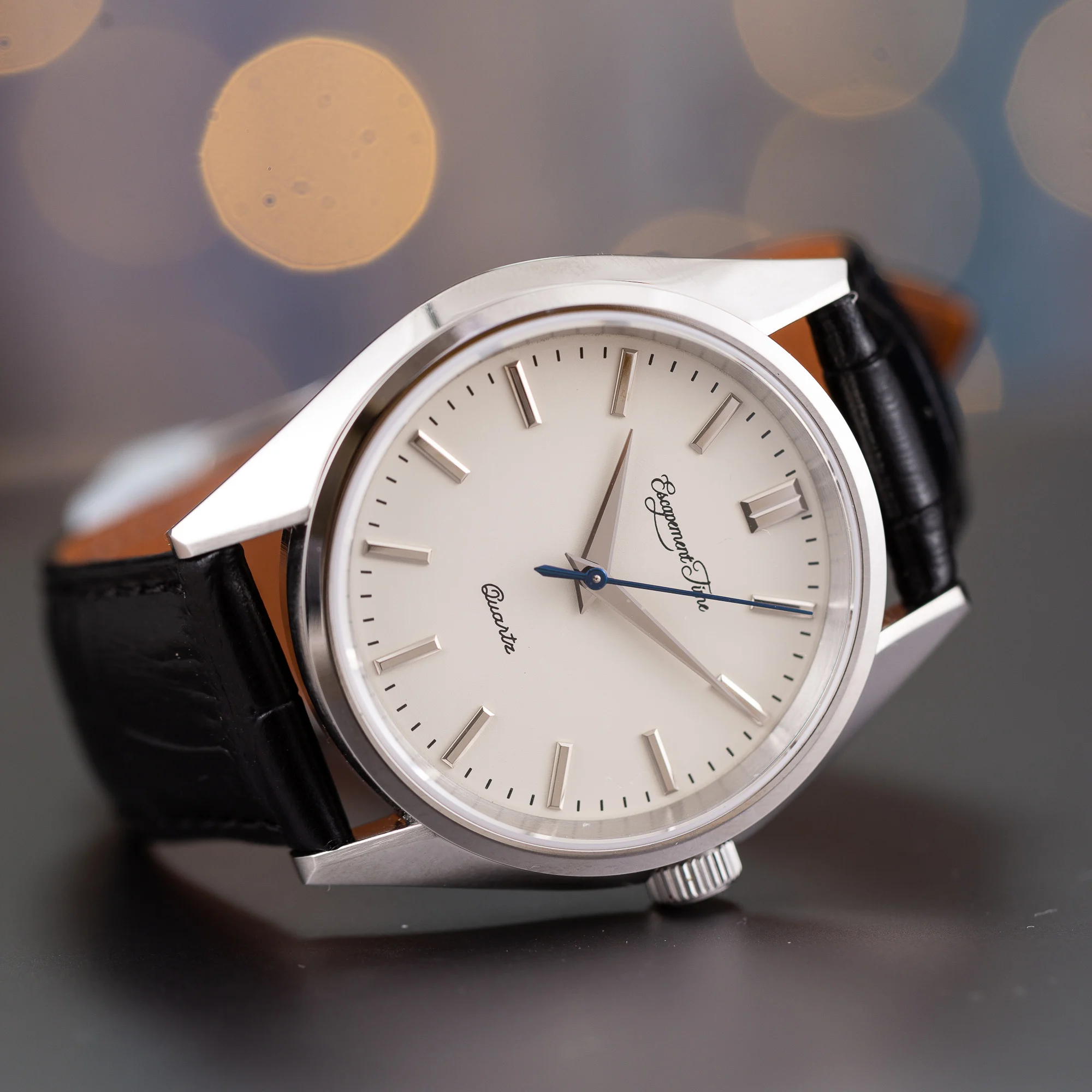 【Escapement Time】Quartz Đồng Hồ 40Mm VH31 Nhiệt Tay