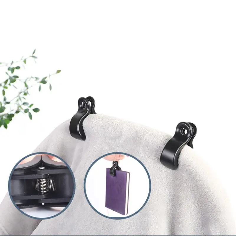 4แพ็คเด็กรถที่นั่งโคมไฟของเล่นรถเข็นเด็ก Peg Hook ผ้าห่มคลิป P31B