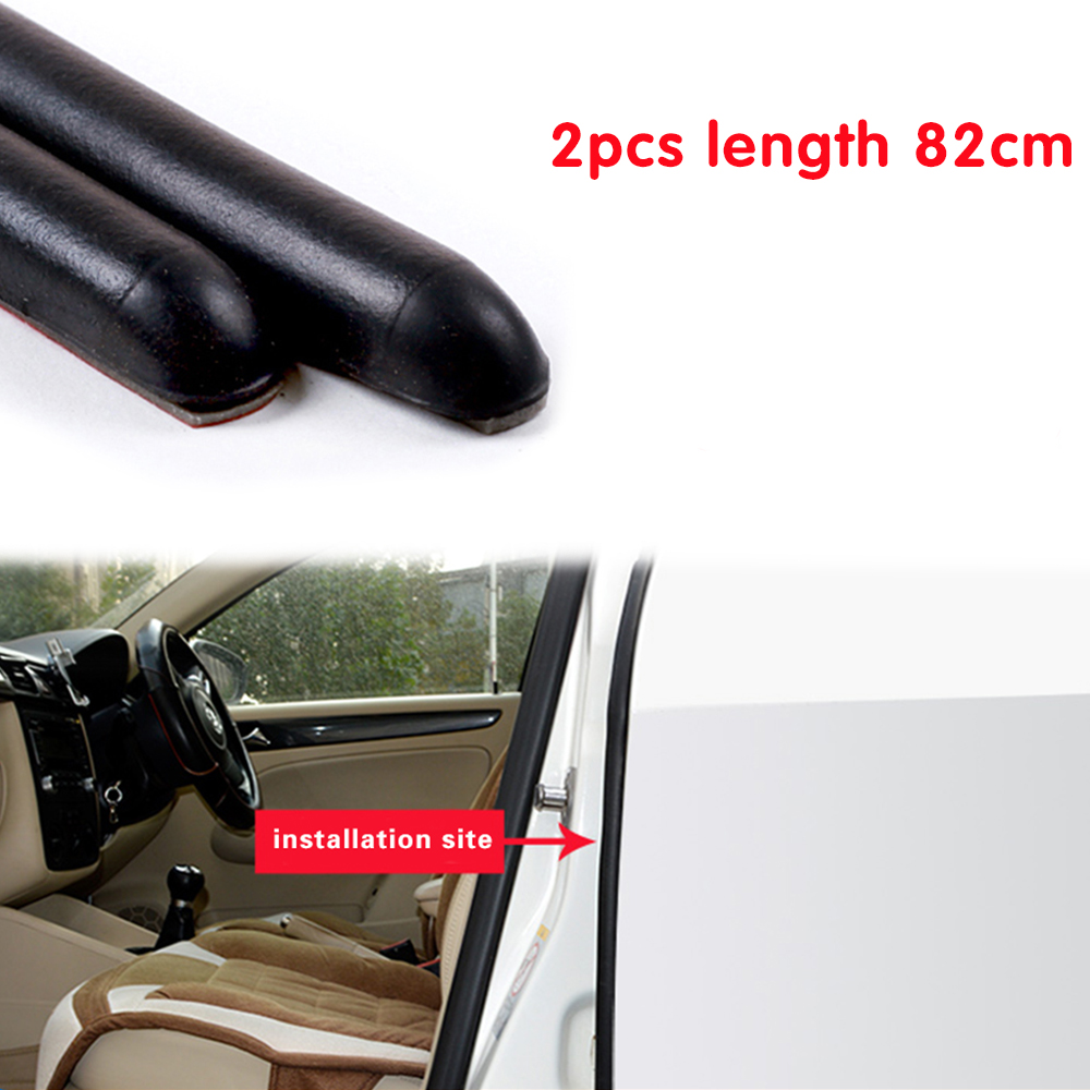 2 Chiếc Cửa Xe Cao Su Dây Chất Độn Cửa Xe Ô Tô Weatherstrip Cho B Trụ Cột Bảo Vệ Keo Dải Silicon Cho Tự Động đệm Cửa