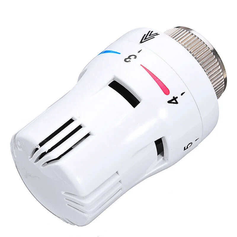 Válvula termostática de radiador para sistema de calefacción, Control de temperatura neumático, mando a distancia, envío directo