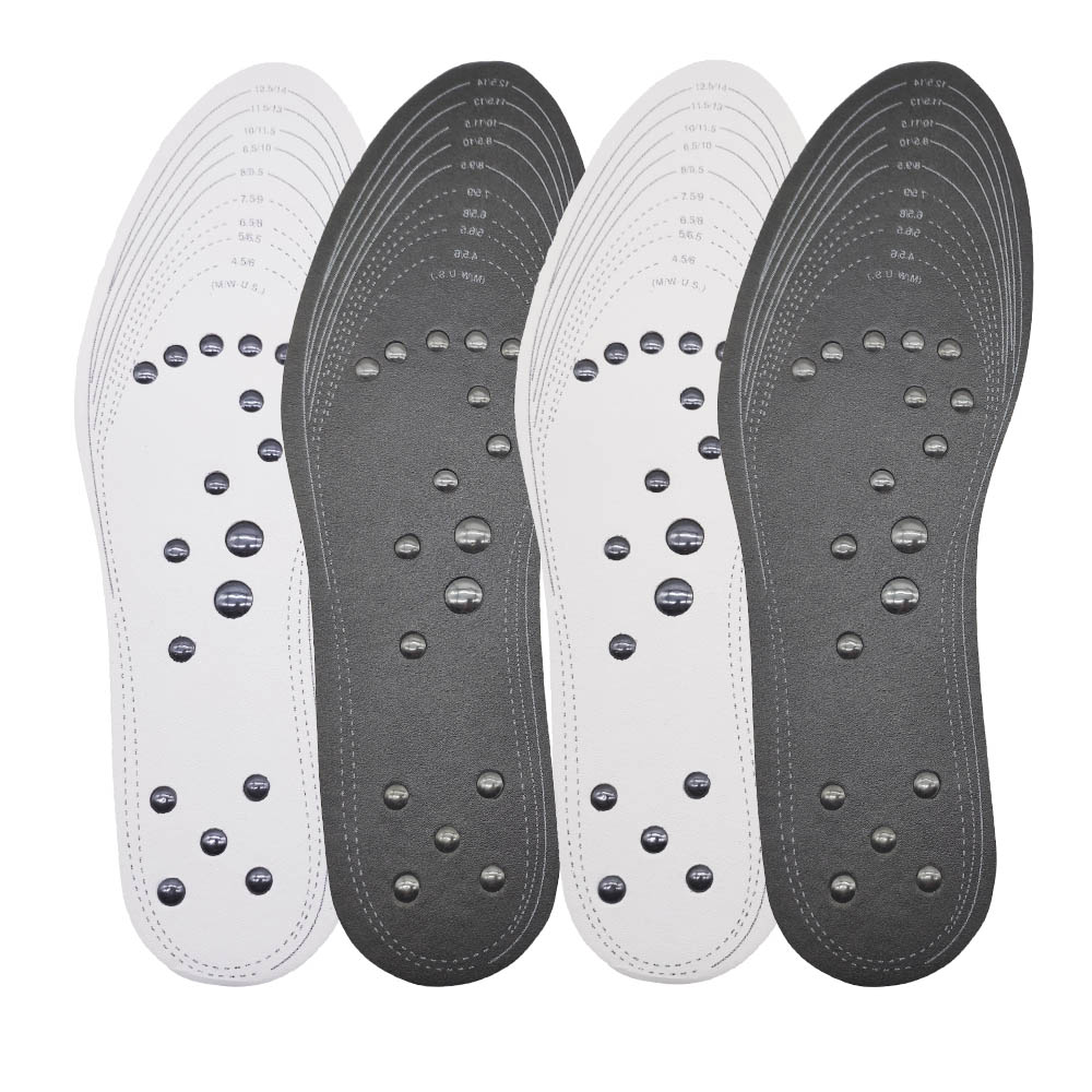 18 magnets Unisex Magnetic Therapy Massage Insoles Foot Acupressure Shoe Pads Therapy Slimming Insoles for Weight Loss