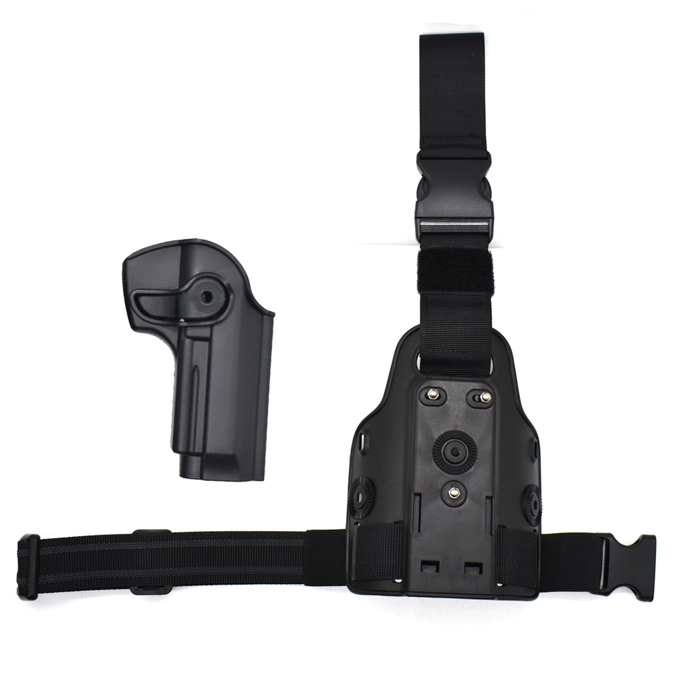 Funda para pistola IMI Drop Leg Airsoft, funda para muslo para Glock 17 Beretta M9 Colt 1911 Beretta PX4 Strom, funda para pistolas de caza